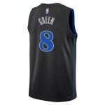 Maillot NBA Dallas Mavericks Josh Green Nike 2023-24 City Edition Noir Swingman - Homme